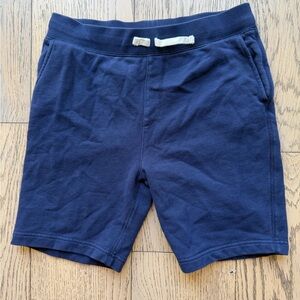 Crewcuts Boys Kids Navy Soft Cotton Drawstring Pull-On Shorts Blue Size 14